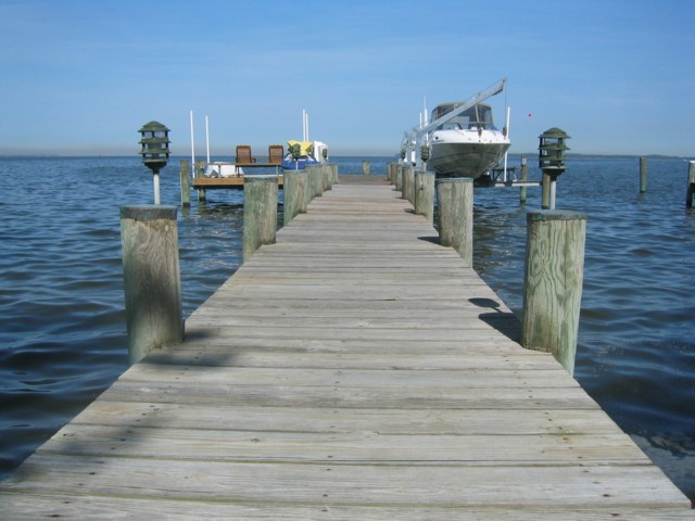 Pier deck