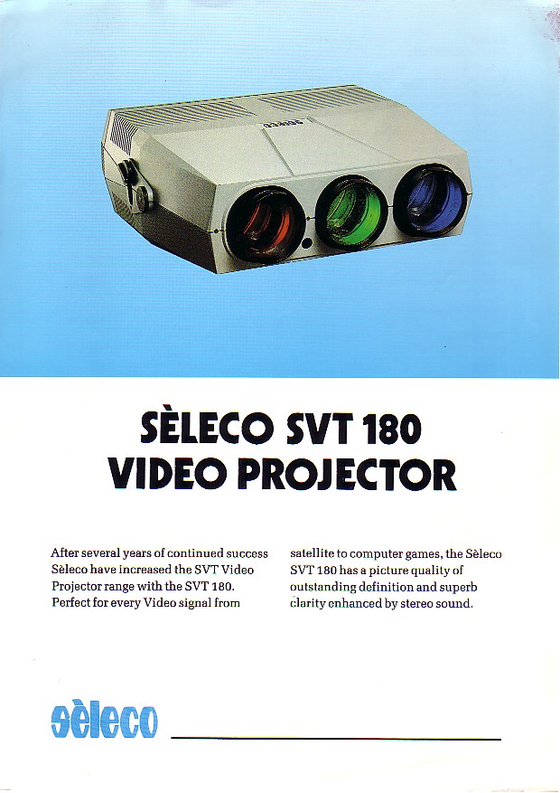 Seleco SVT-180 projector from 1994