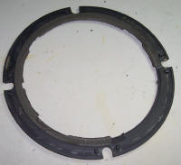 Back of gasket after being removed