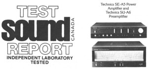 Click to see the Test Sound Report from 1982