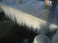Pier Icicles!